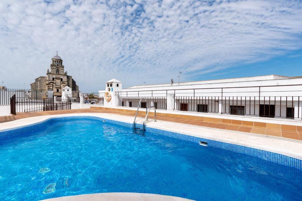 Casa San Lucas - Corazon Del Casco Historico Con Piscina Y Parking Apartment เฮเรซ เด ลาฟรอนเตรา ภายนอก รูปภาพ
